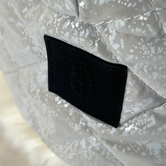 Free People silver foil toned faux fur trapper hat - Picture 3 of 6